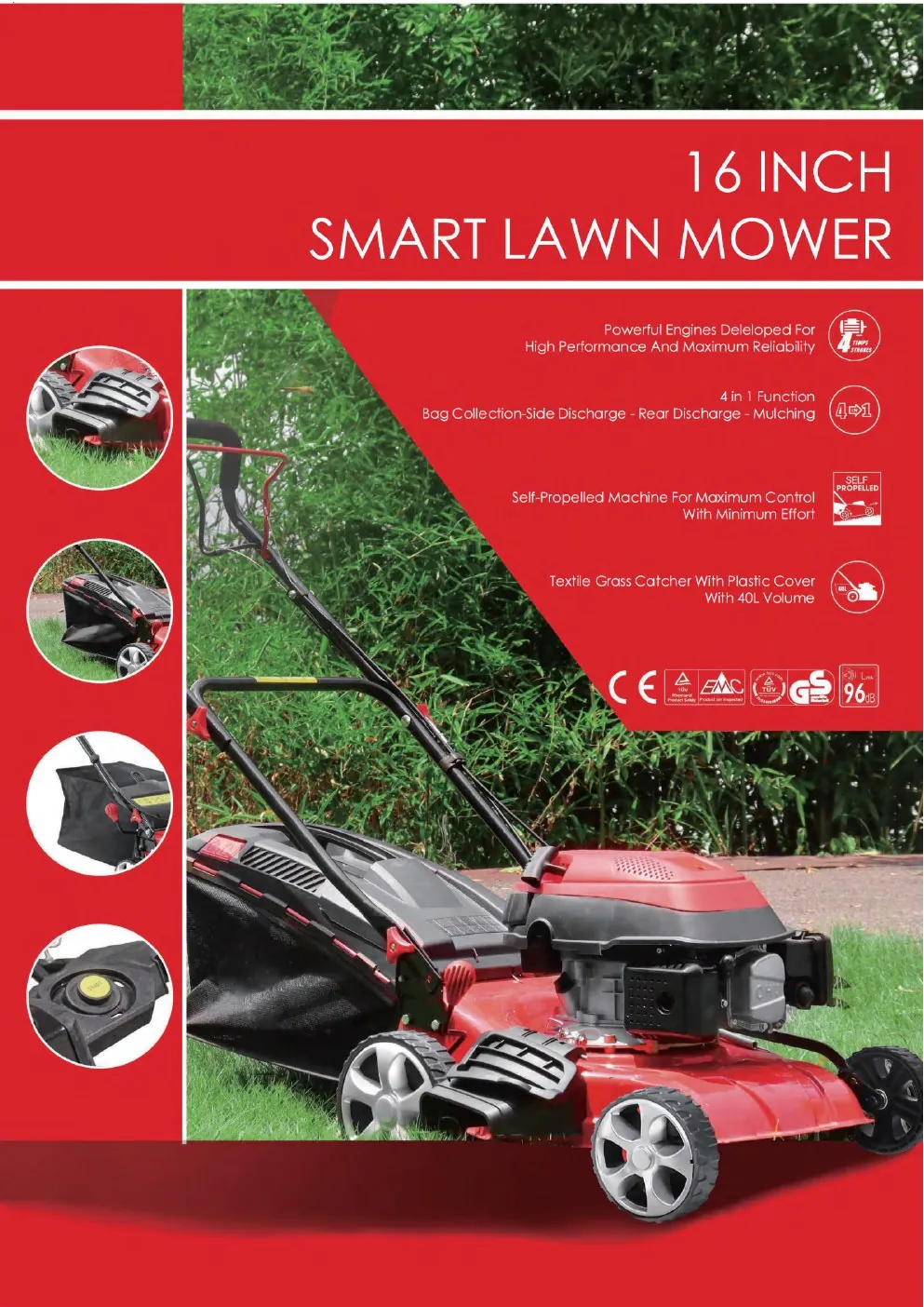Walk-Behind Lawn Mowers