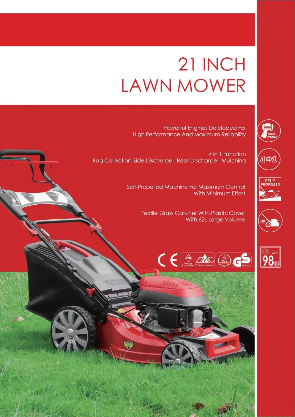 21 Inch Lawn Mower
