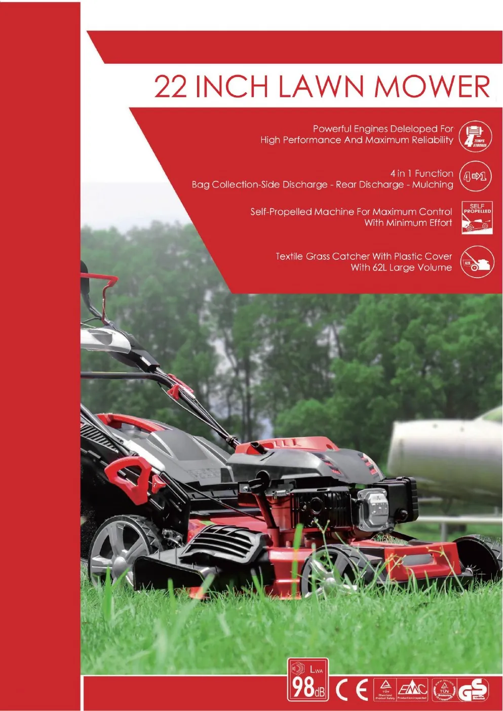 22 Inch Lawn Mower